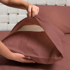 Μαξιλαροθήκες Σετ 2τμχ. Cannon Cotton Fresh 52X78 Burlwood